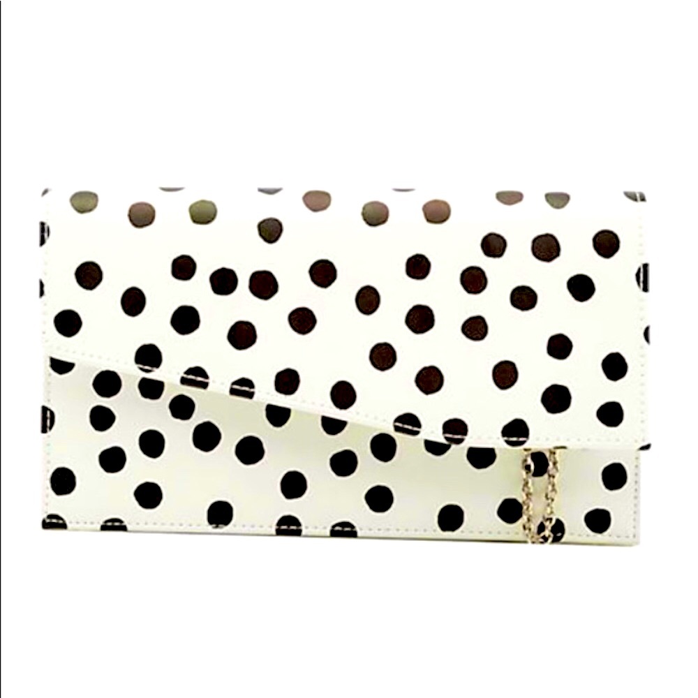NWT Le Chateau Crossbody Purse Clutch Classic Chic - Picture 1 of 5